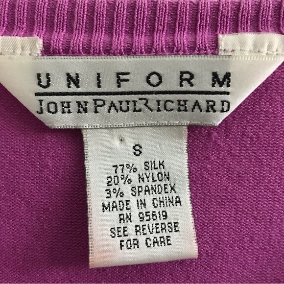 Silk Blend Y2K Cropped Cardigan Sweater S - Picture 6 of 7